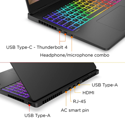OMEN MAX Gaming Laptop 16-Ah0057Nr 16", Windows 11 Home, Intel® Core™ Ultra 7, 16GB RAM, 1TB SSD, NVIDIA® Geforce RTX™ 5070, 2K, Shadow Black